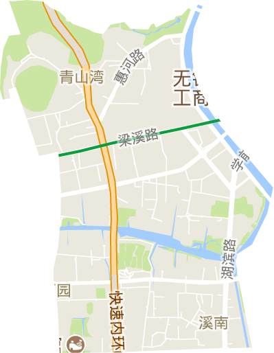 河埒街道電子地圖