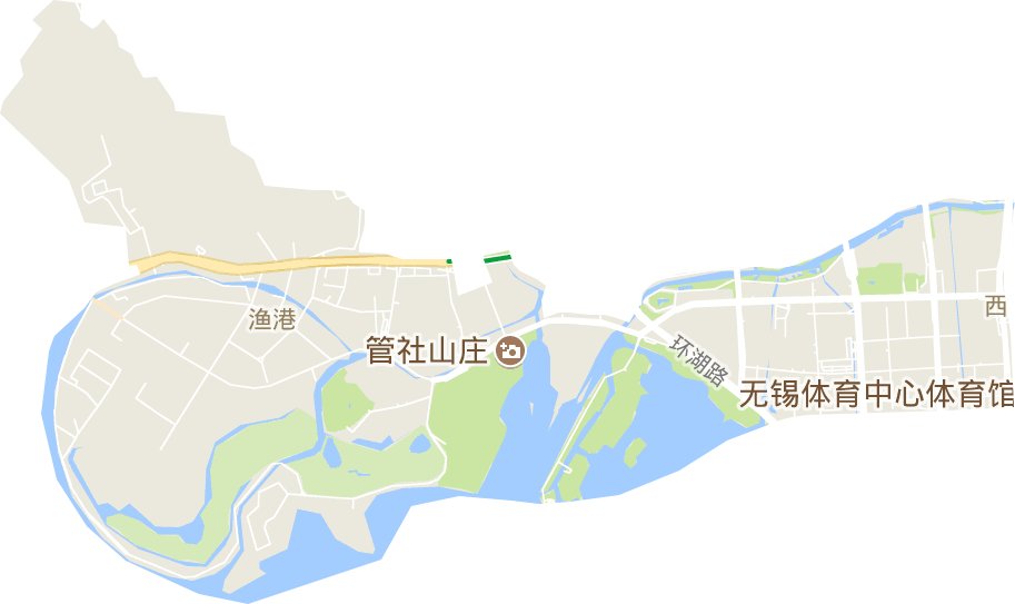 蠡園街道電子地圖