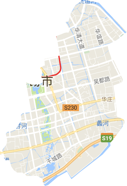 華莊街道電子地圖