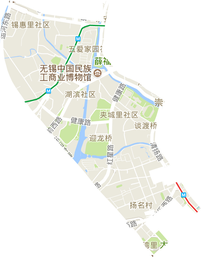 迎龍橋街道電子地圖
