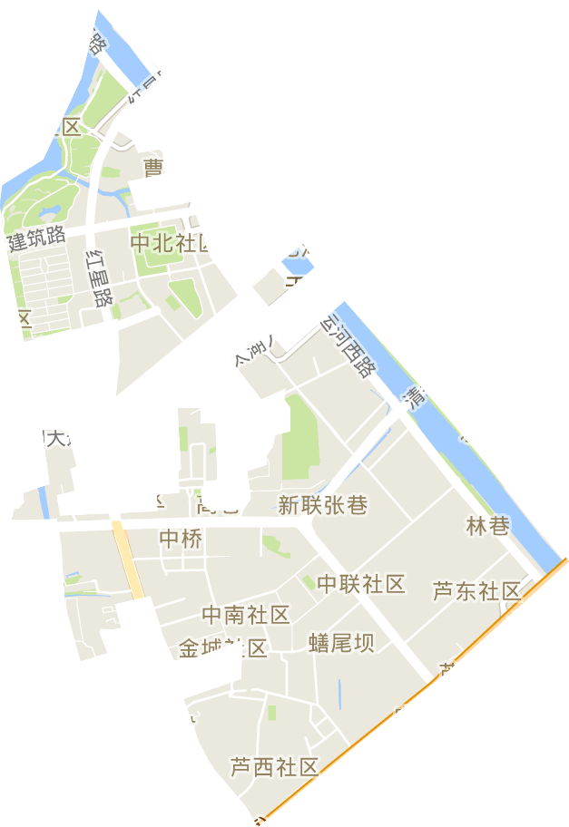金星街道電子地圖