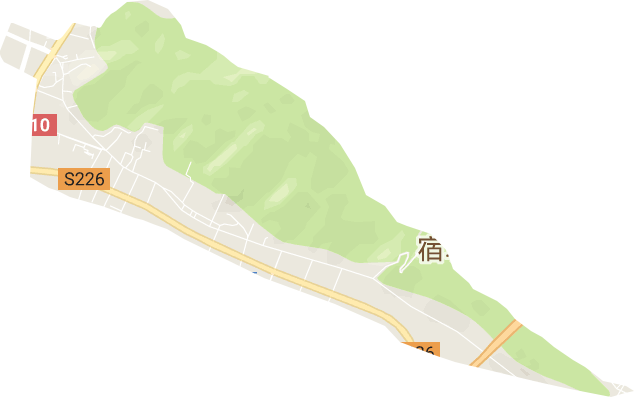 云山街道電子地圖