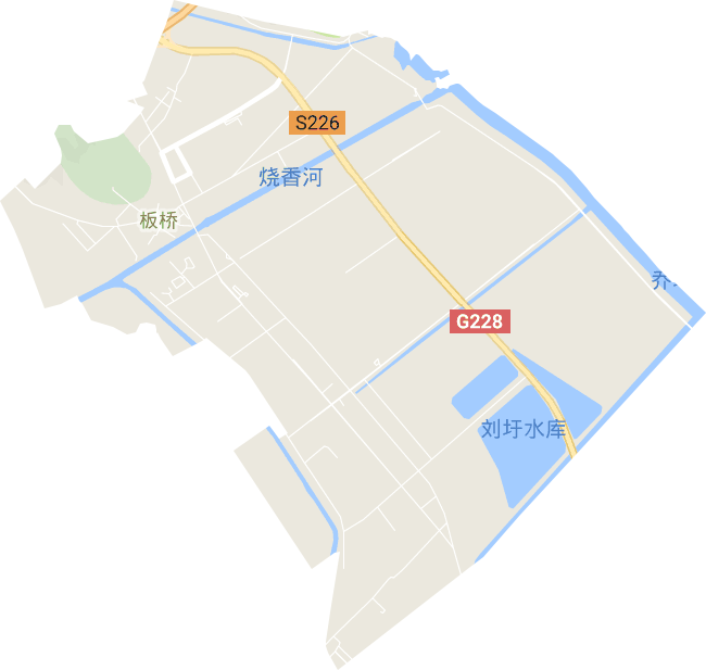 板橋街道電子地圖
