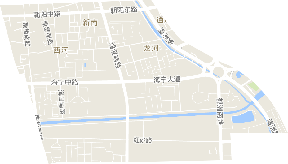 新南街道電子地圖