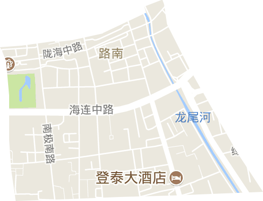 路南街道電子地圖