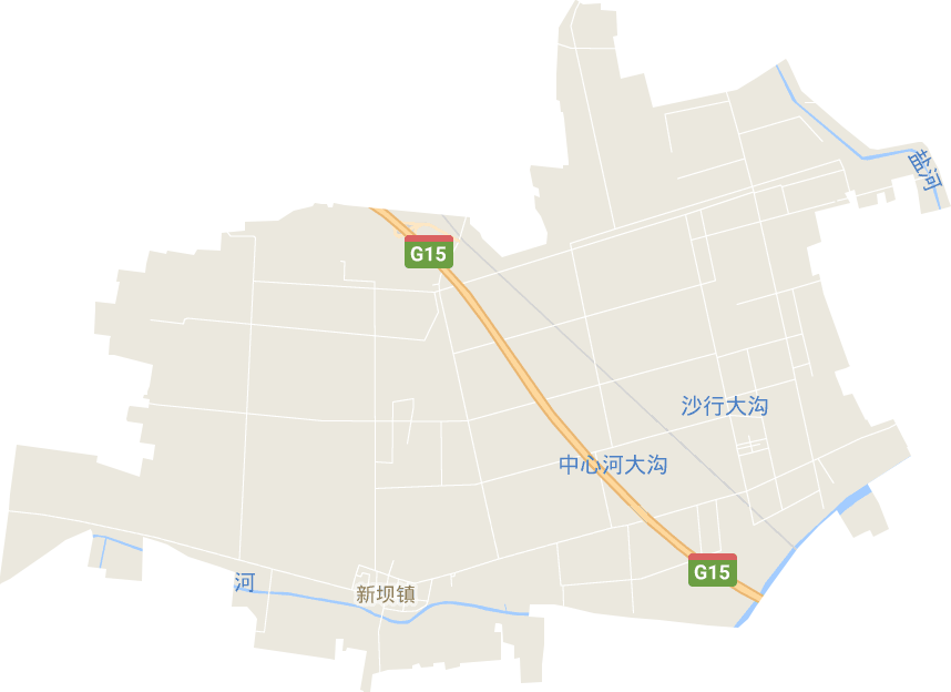 新壩鎮(zhèn)電子地圖