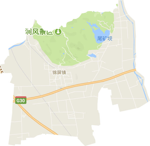 錦屏鎮電子地圖