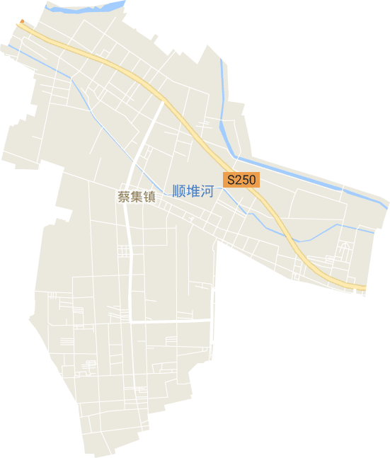 蔡集鎮電子地圖