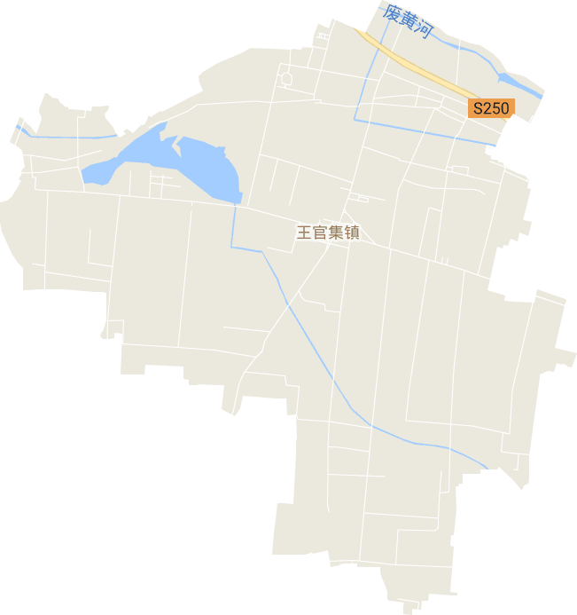 王官集鎮電子地圖