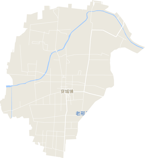 穿城鎮電子地圖