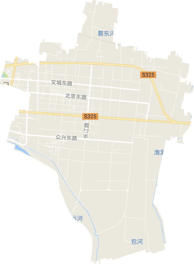 江蘇泗陽開發區電子地圖