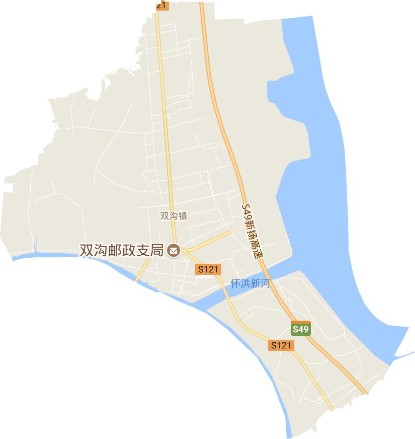 雙溝鎮電子地圖
