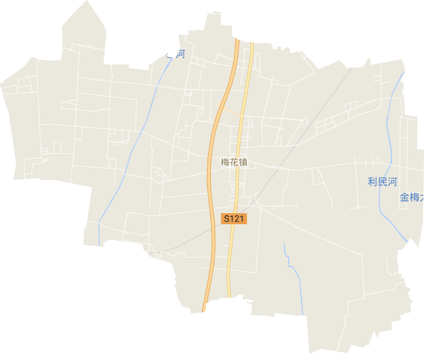 梅花鎮電子地圖