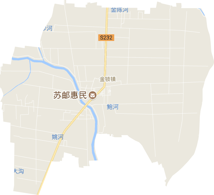 金鎖鎮(zhèn)電子地圖