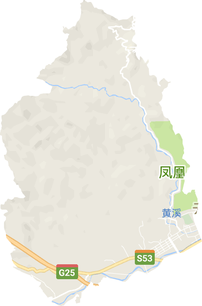 鳳凰山街道電子地圖