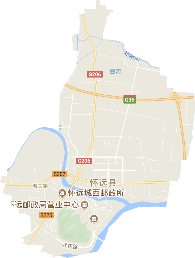 城關鎮電子地圖