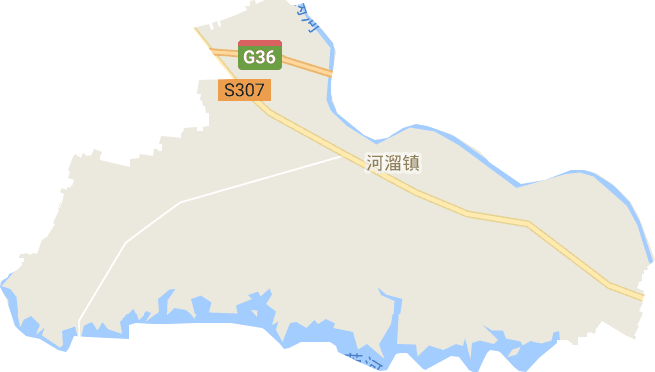 河溜鎮電子地圖