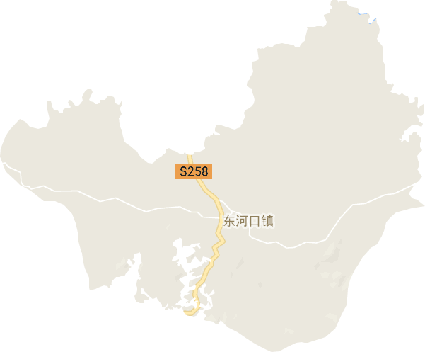 東河口鎮電子地圖