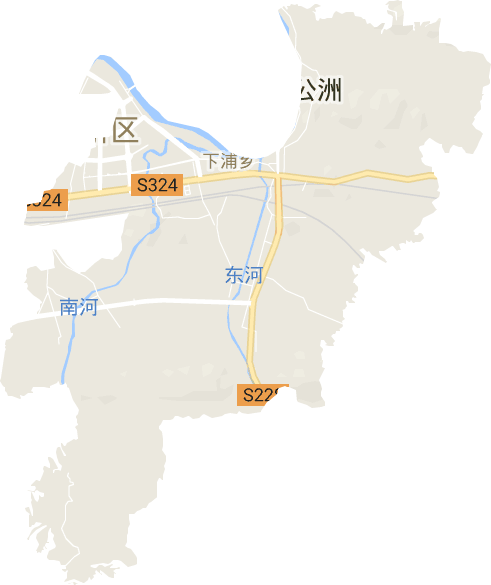 下浦街道電子地圖