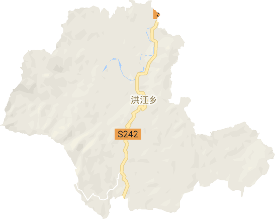 洪江鄉電子地圖