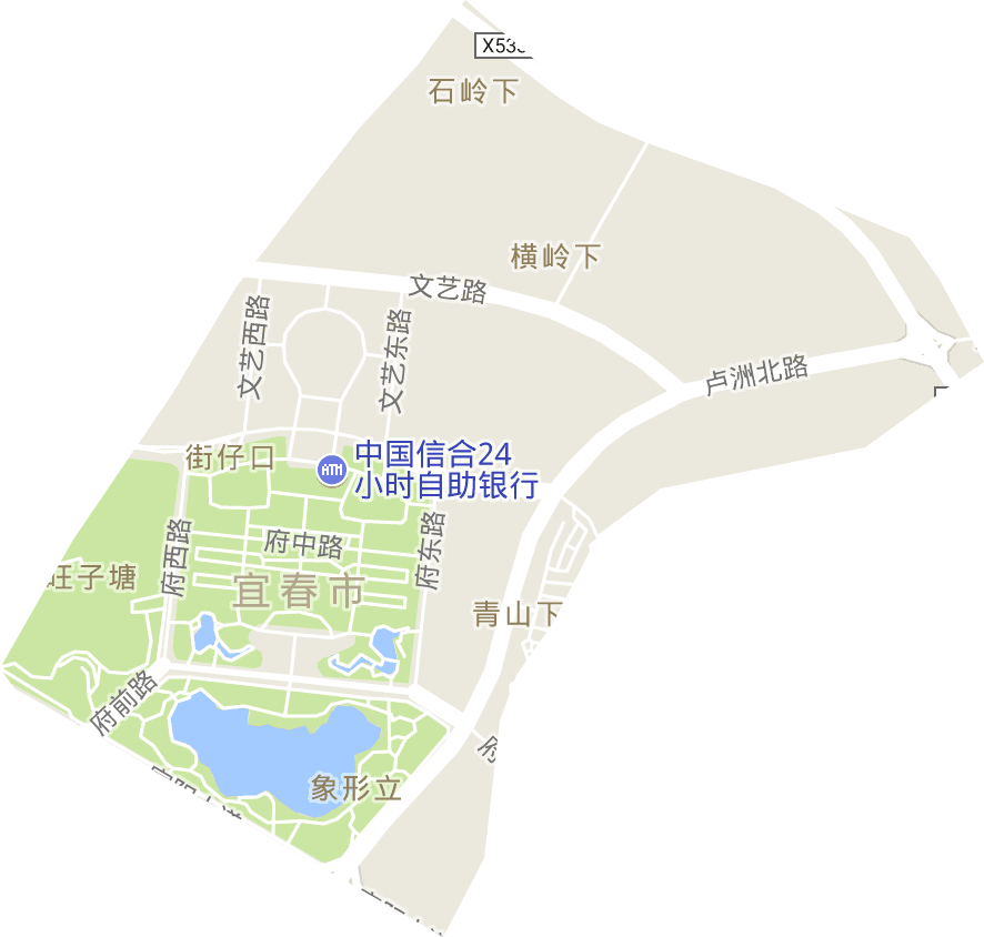 宜春市宜陽新區管理委員會電子地圖
