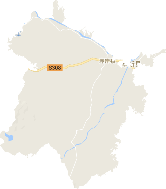 赤岸鎮電子地圖