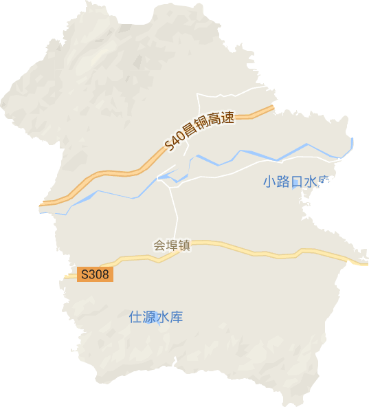 會埠鎮電子地圖