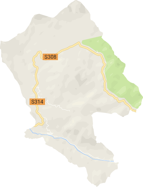 百丈山名勝風景區(qū)電子地圖