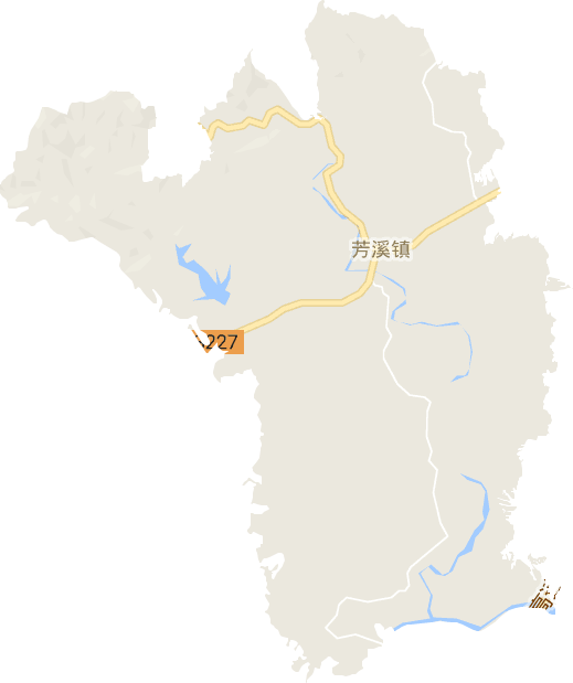 芳溪鎮電子地圖