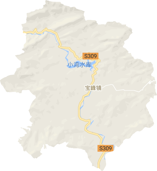 寶峰鎮電子地圖