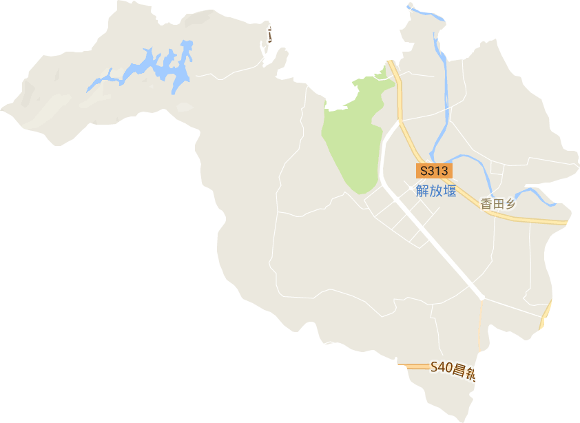 香田鄉(xiāng)電子地圖
