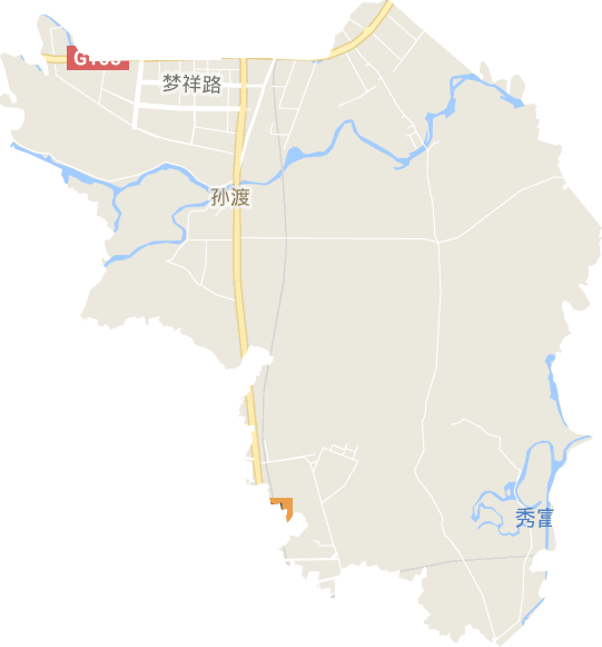 孫渡街道電子地圖
