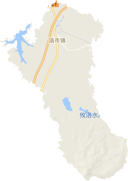 洛市鎮電子地圖