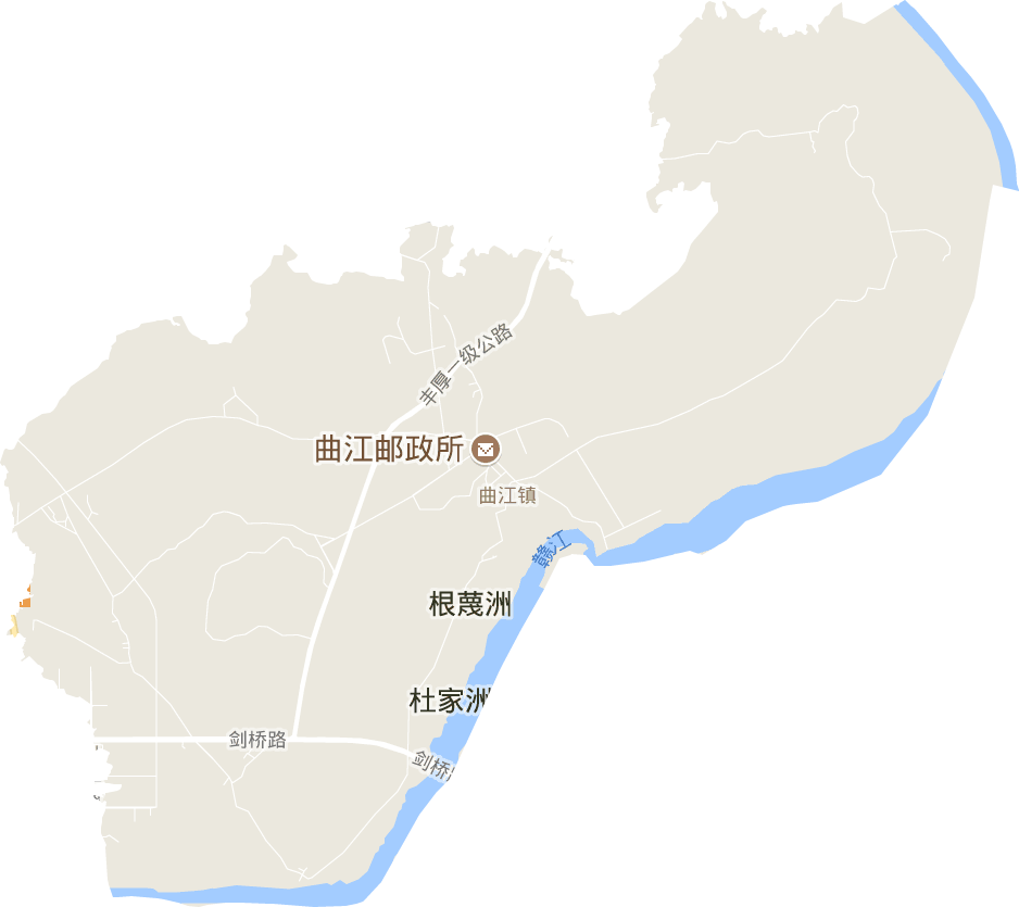 曲江鎮電子地圖