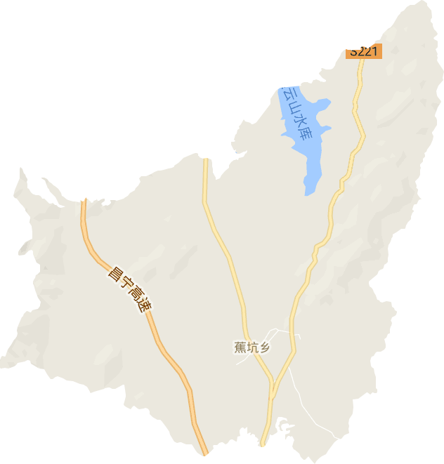 蕉坑鄉(xiāng)電子地圖
