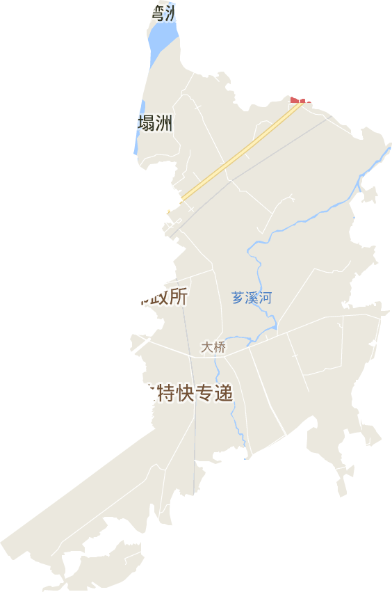 大橋街道電子地圖