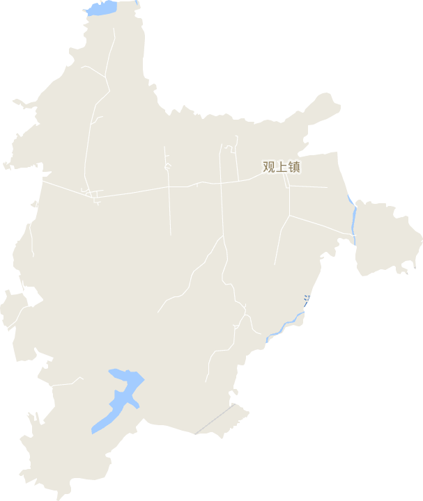 觀上鎮(zhèn)電子地圖