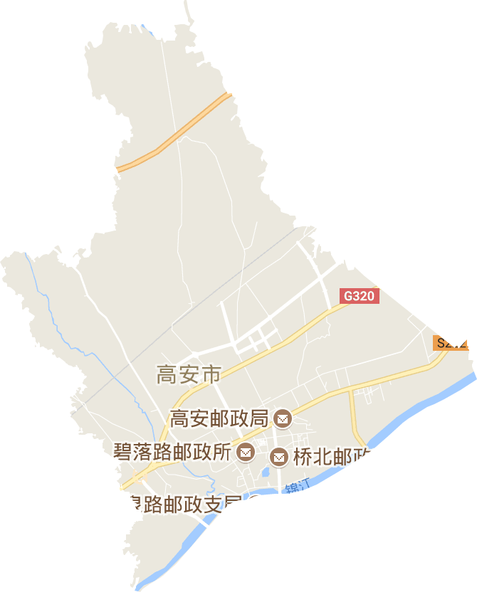 瑞州街道電子地圖