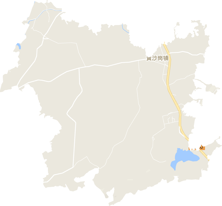 黃沙崗鎮(zhèn)電子地圖
