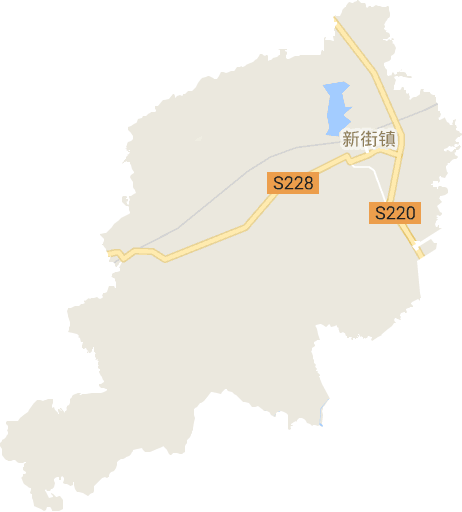 新街鎮電子地圖