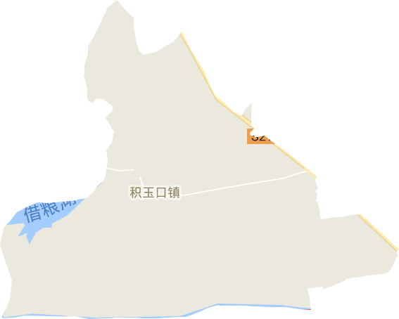 積玉口鎮電子地圖