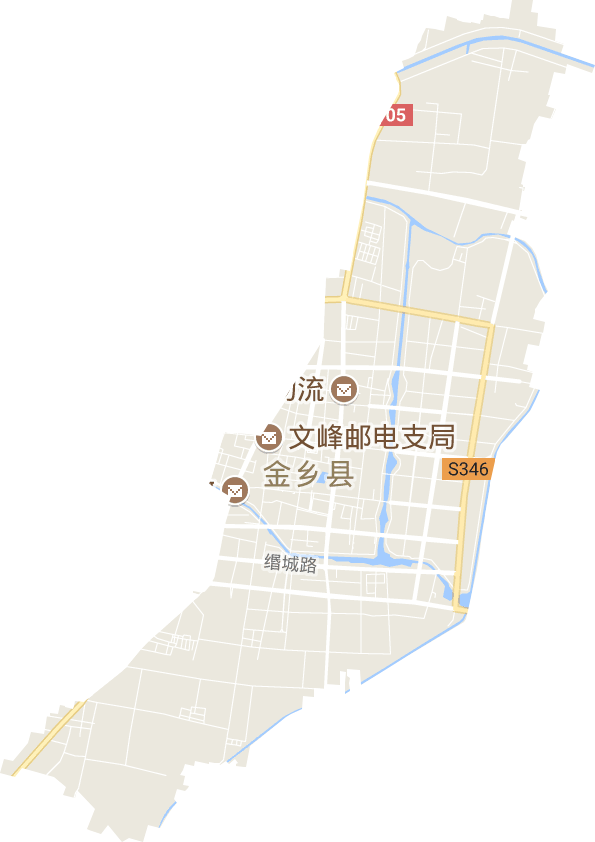 金鄉(xiāng)街道電子地圖