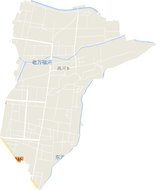高河街道電子地圖