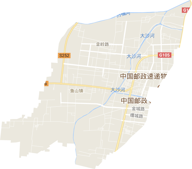 魚山鎮電子地圖