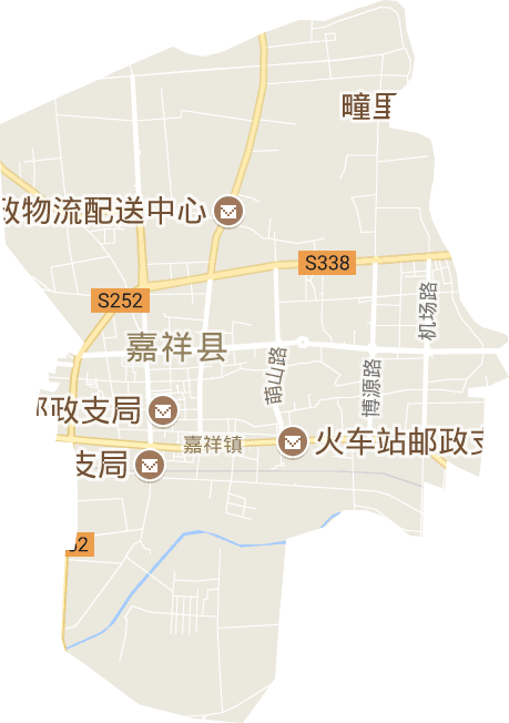嘉祥鎮(zhèn)街道電子地圖