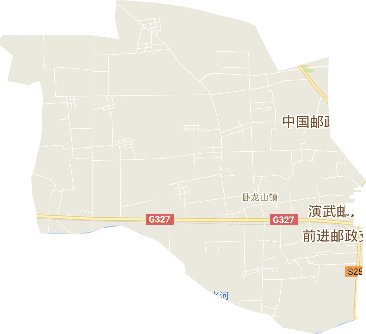 臥龍山鎮電子地圖
