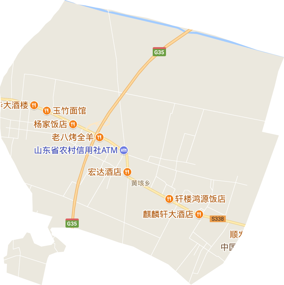 黃垓鄉電子地圖