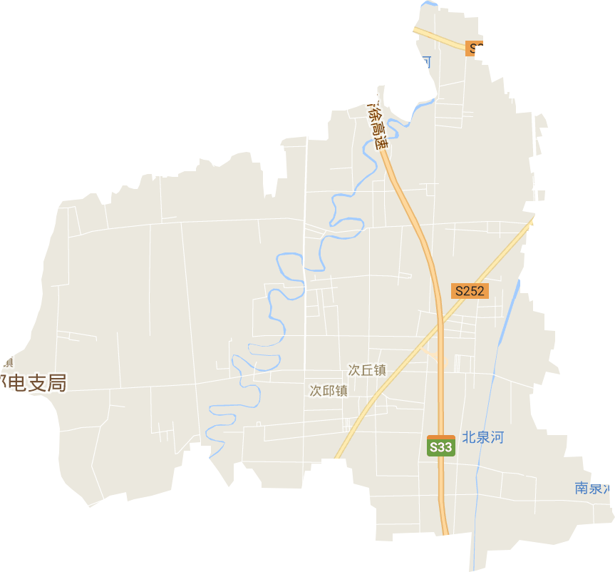 次丘鎮(zhèn)電子地圖