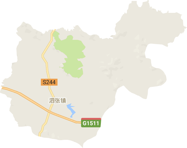 泗張鎮電子地圖