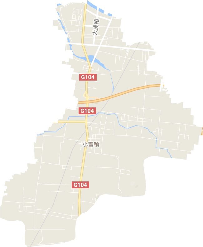 小雪街道電子地圖